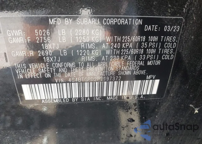 4S4BTGPD2P3197372: 42650063