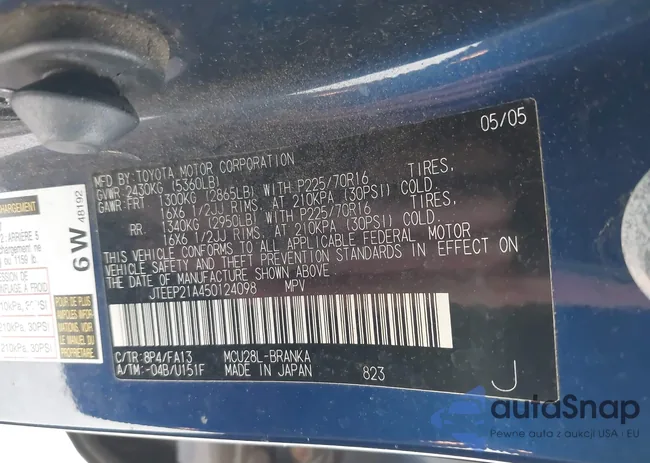 JTEEP21A450124098: 42651447