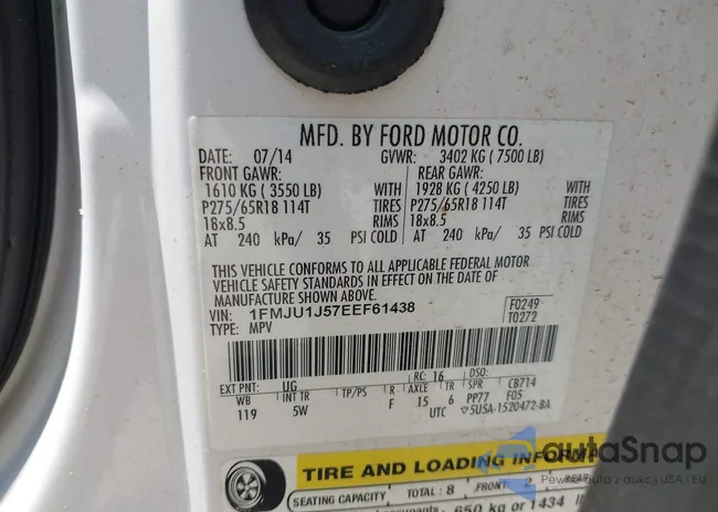 1FMJU1J57EEF61438: 42651560