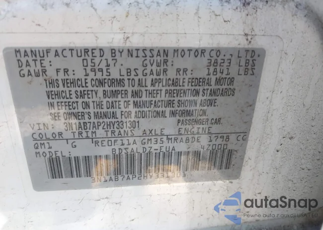 3N1AB7AP2HY331301: 42651668