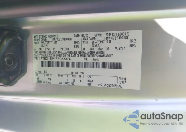 1FTEX1EP1FFC63374: 42651761