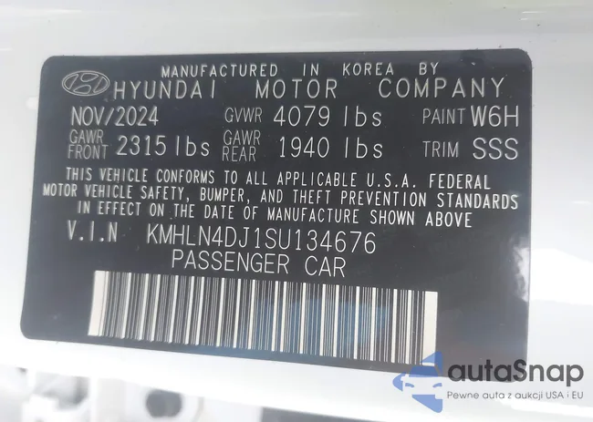 KMHLN4DJ1SU134676: 42651063