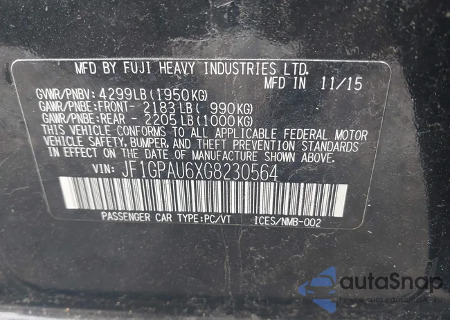 JF1GPAU6XG8230564: 42651126
