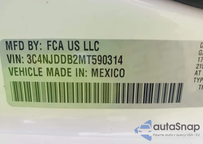 3C4NJDDB2MT590314: 42651164