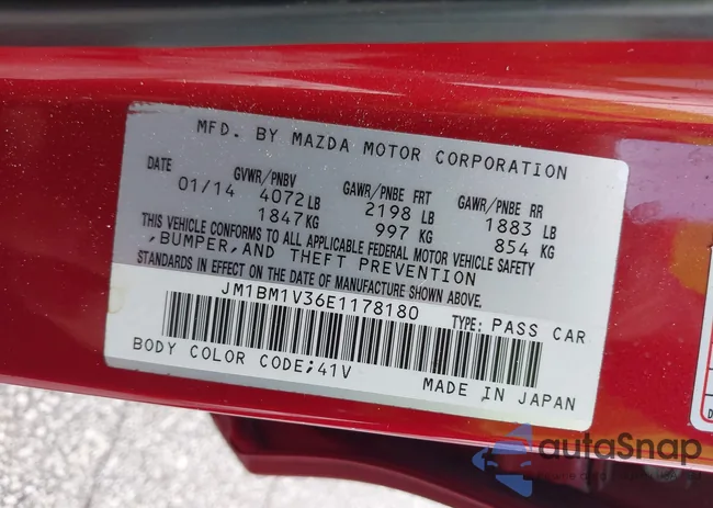 JM1BM1V36E1178180: 42651181