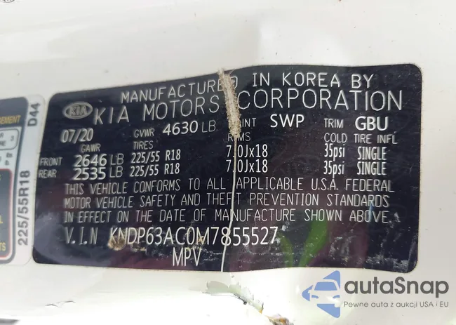 KNDP63AC0M7855527: 42652932