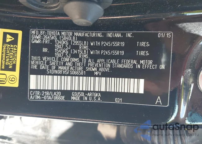 5TDYKRFH5FS066581: 42652200