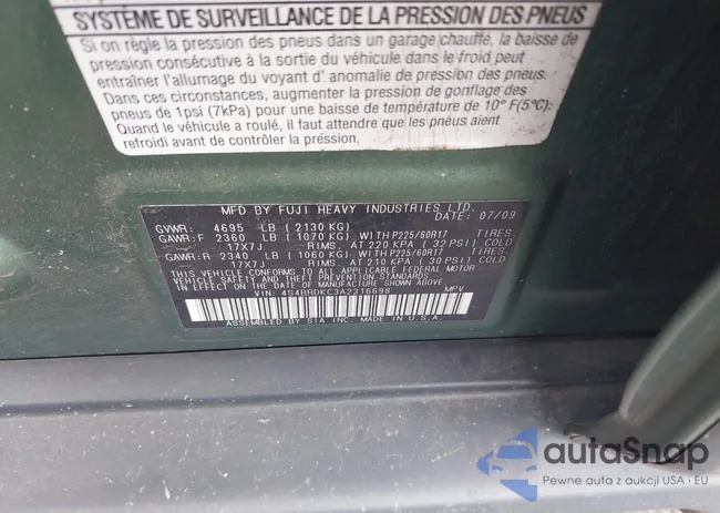 4S4BRDKC3A2316698: 42652319