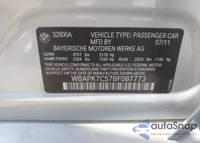 WBAPK7C57BF087773: 42653731