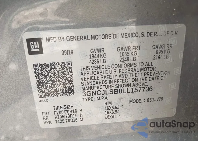 3GNCJLSB8LL157736: 42653924