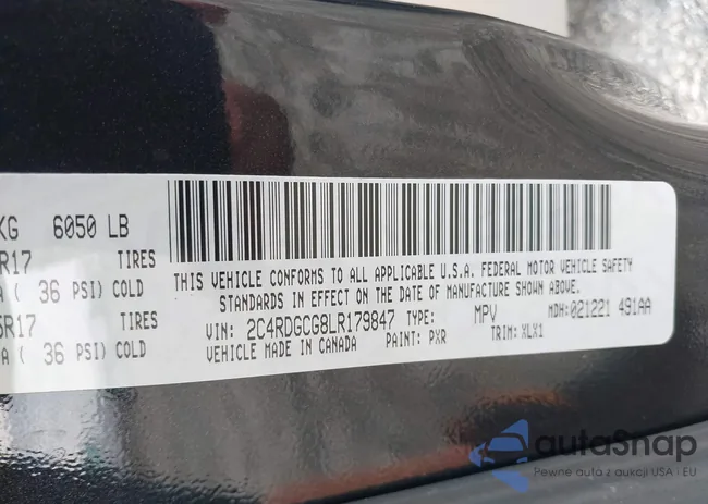 2C4RDGCG8LR179847: 42654638