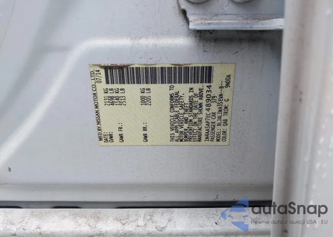 1N4AA5AP7EC489034: 42653960