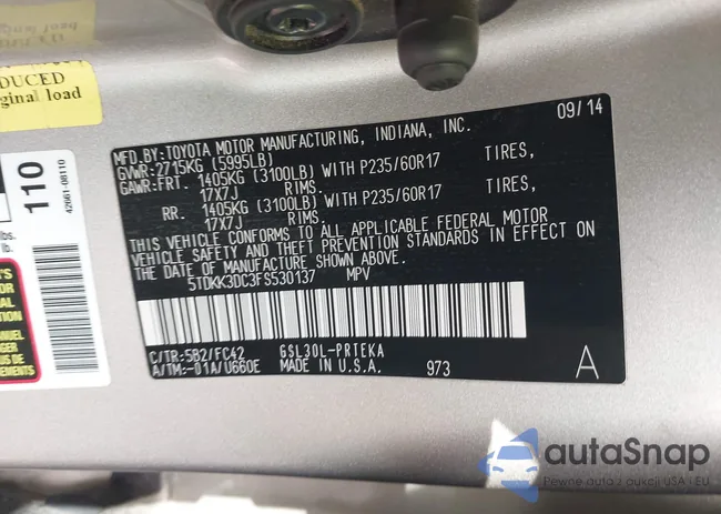 5TDKK3DC3FS530137: 42654006