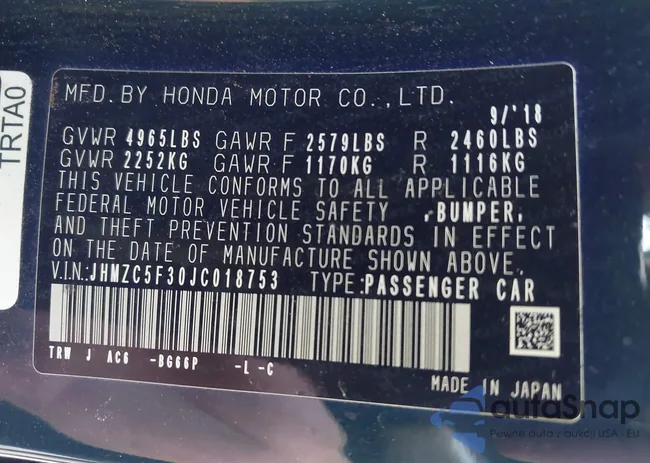 JHMZC5F30JC018753: 42654033