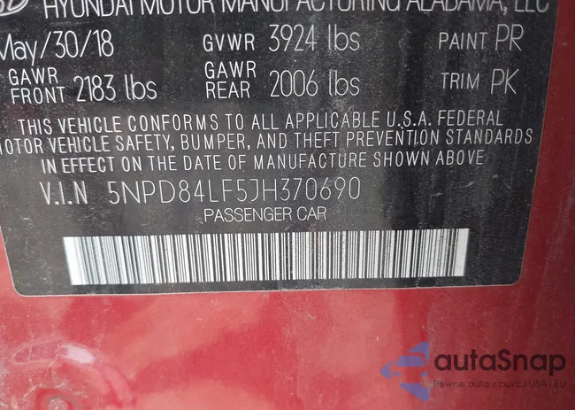 5NPD84LF5JH370690: 42655388