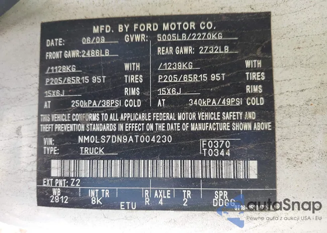 NM0LS7DN9AT004230: 42655333