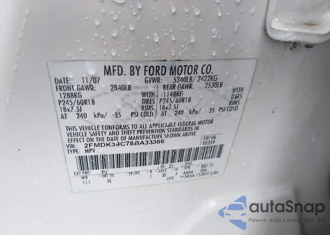 2FMDK39C78BA33366: 42656324