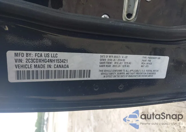 2C3CDXHG4NH153421: 42656394