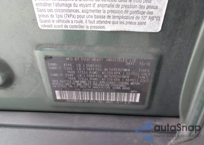 4S4BRBAC8B3374971: 42656861