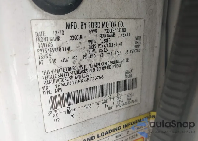 1FMJU1H5XBEF23798: 42656179