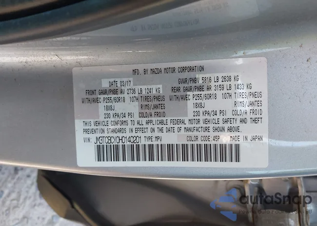 JM3TCBCY0H0140201: 42657422