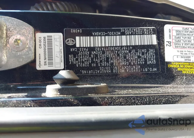 4T1BF30K96U114182: 42657435