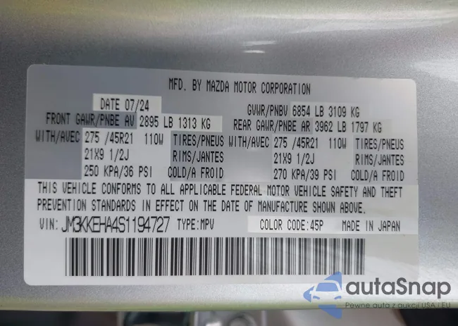 JM3KKEHA4S1194727: 42657490