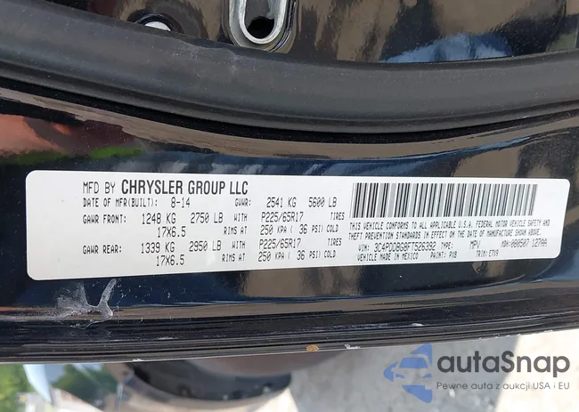 3C4PDDBG8FT526392: 42657554