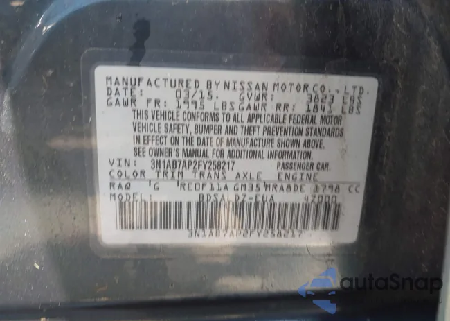 3N1AB7AP2FY258217: 42657805