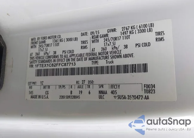 1FTEX1C82FFC87713: 42657853