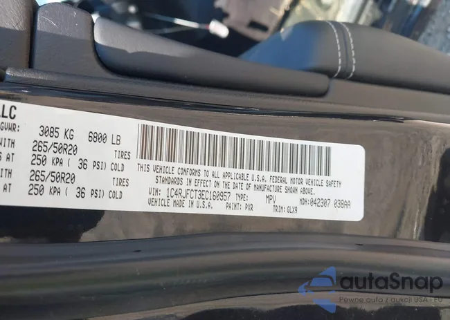 1C4RJFCT3EC160957: 42657870