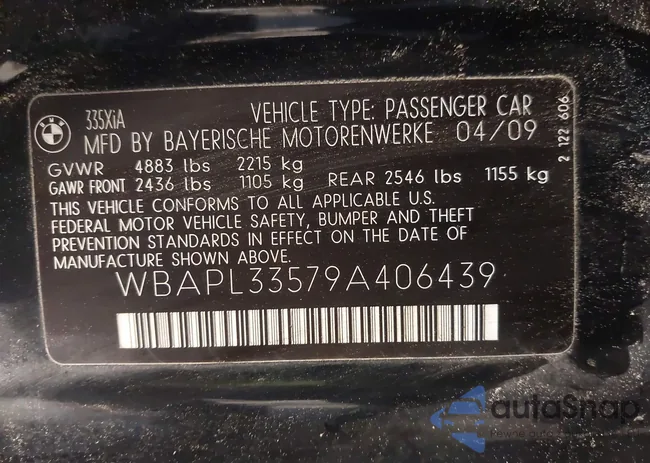 WBAPL33579A406439: 42657908