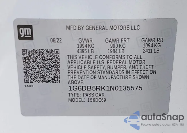 1G6DB5RK1N0135575: 42657008