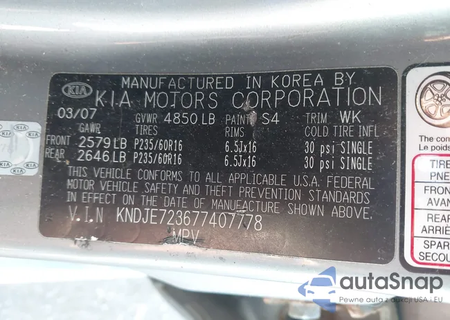 KNDJE723677407778: 42657204