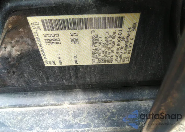 1N4AA5AP5DC806601: 42658647