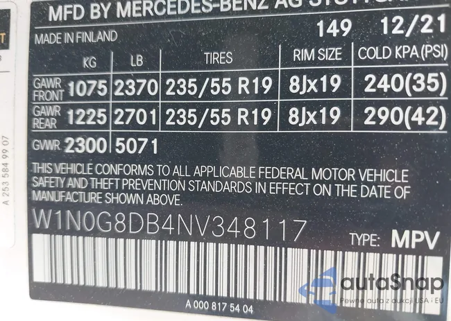 W1N0G8DB4NV348117: 42658026