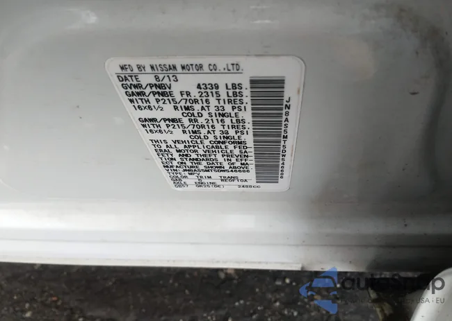 JN8AS5MT5DW546686: 42658067