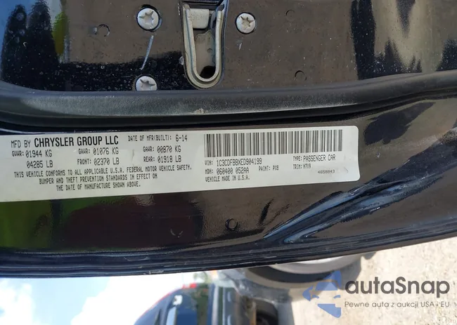 1C3CDFBBXED904199: 42659063