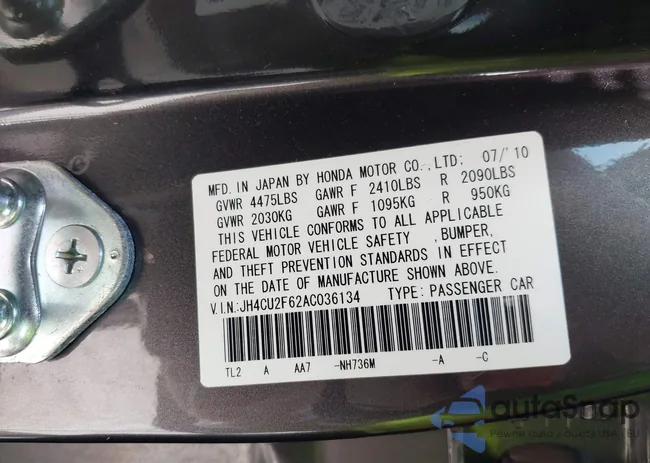 JH4CU2F62AC036134: 42659083