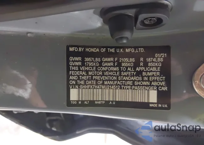 SHHFK7H47MU214512: 42659253