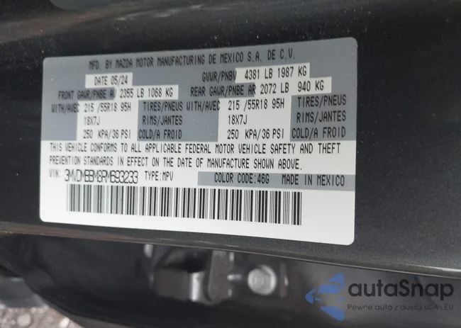 3MVDMBBM8RM693233: 42660430