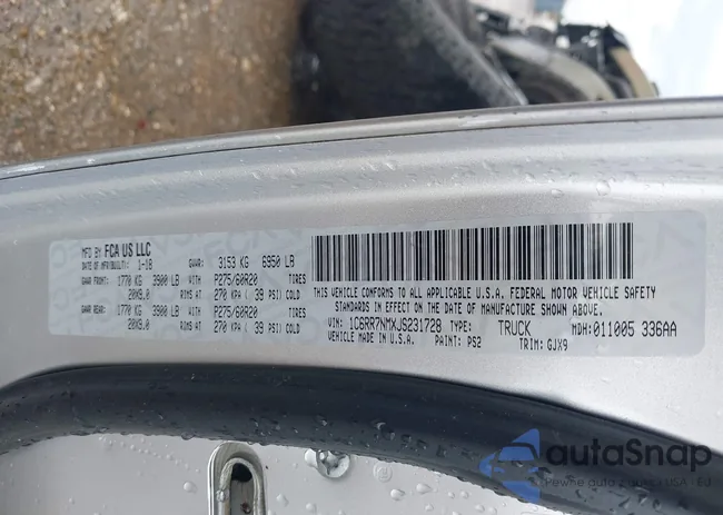 1C6RR7NMXJS231728: 42660442