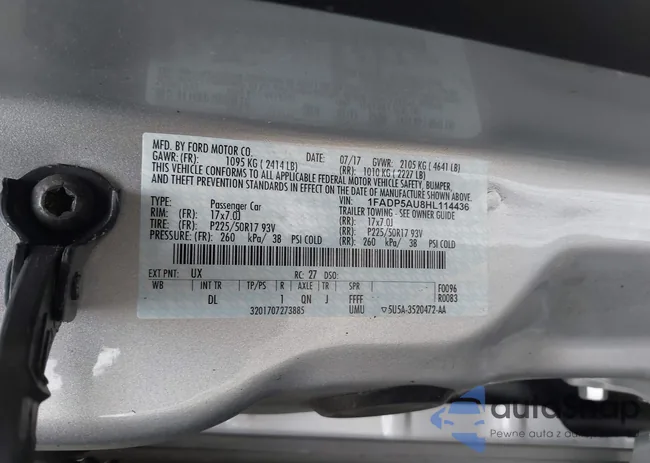 1FADP5AU8HL114436: 42660509