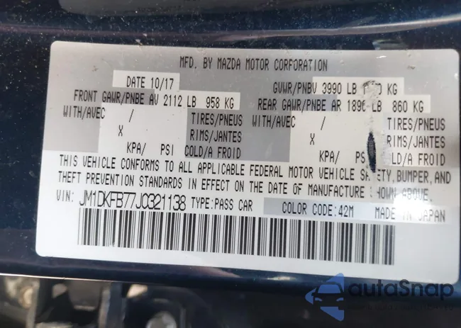 JM1DKFB77J0321138: 42660533