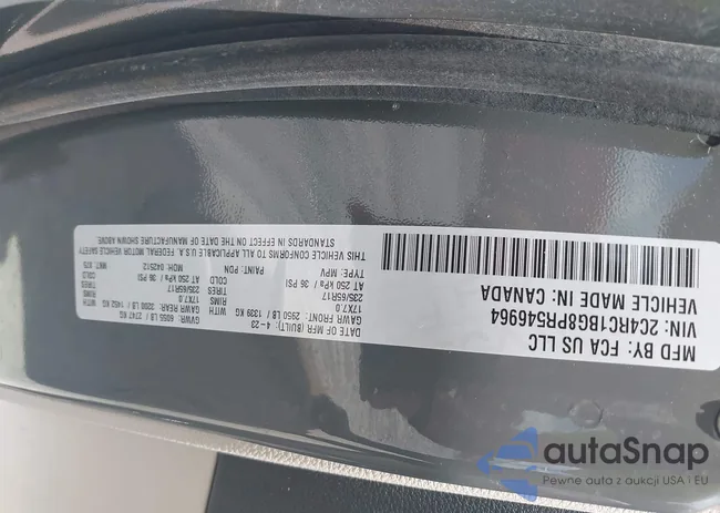 2C4RC1BG8PR546964: 42660541