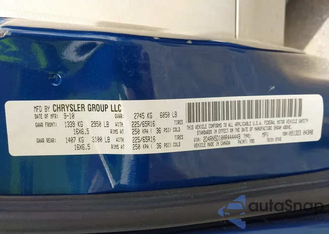 2D4RN5D10AR444448: 42660551