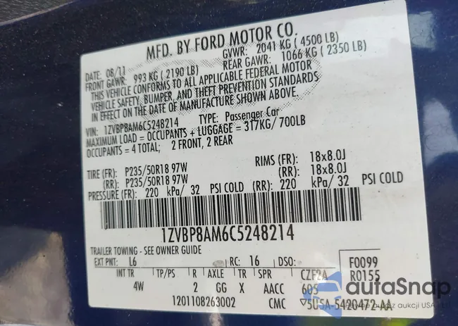 1ZVBP8AM6C5248214: 42660567