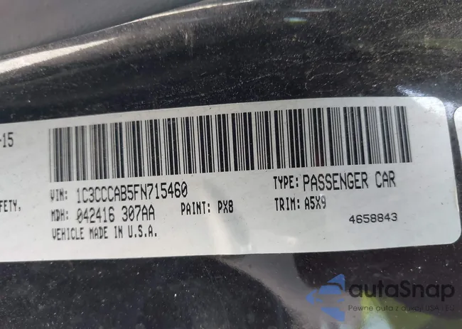 1C3CCCAB5FN715460: 42660733