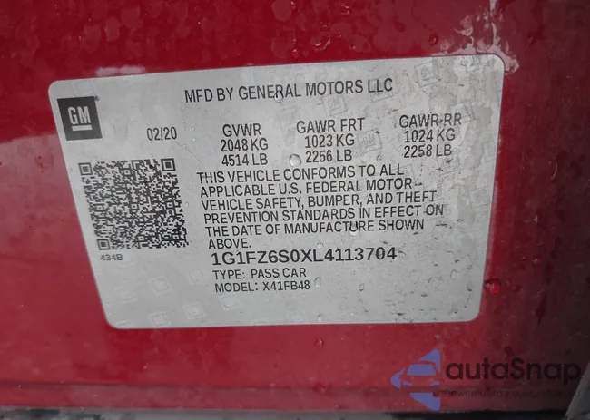 1G1FZ6S0XL4113704: 42660774