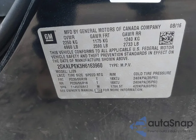 2GKALPEK3H6163960: 42660784